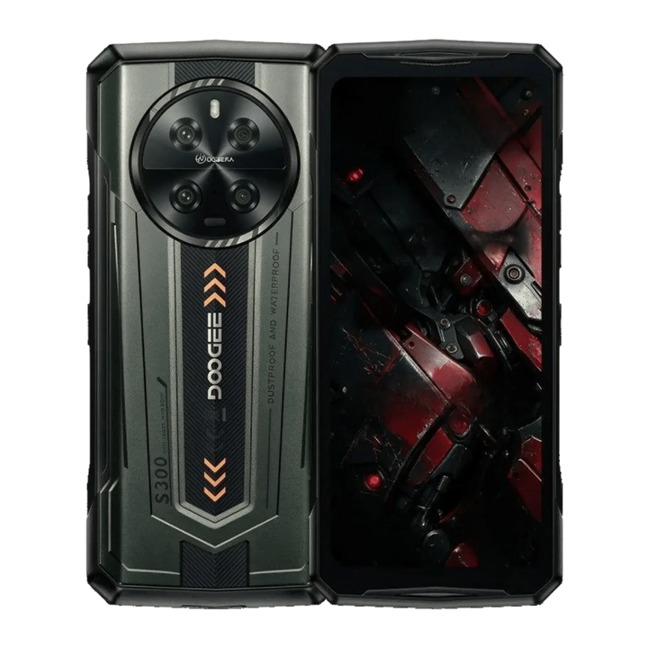 Doogee S300 5G 12GB/512GB Cinzento MIL-STD-810H 9000mAh 20MP Visão Noturna Infravermelha IP68