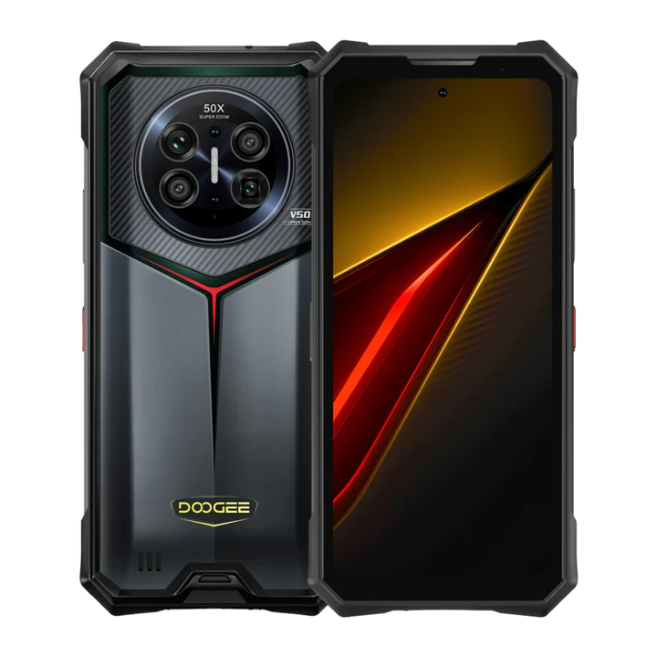 Doogee V50 5G Preto 16 GB/512 GB Resistente 11 000 mAh 6,58 polegadas