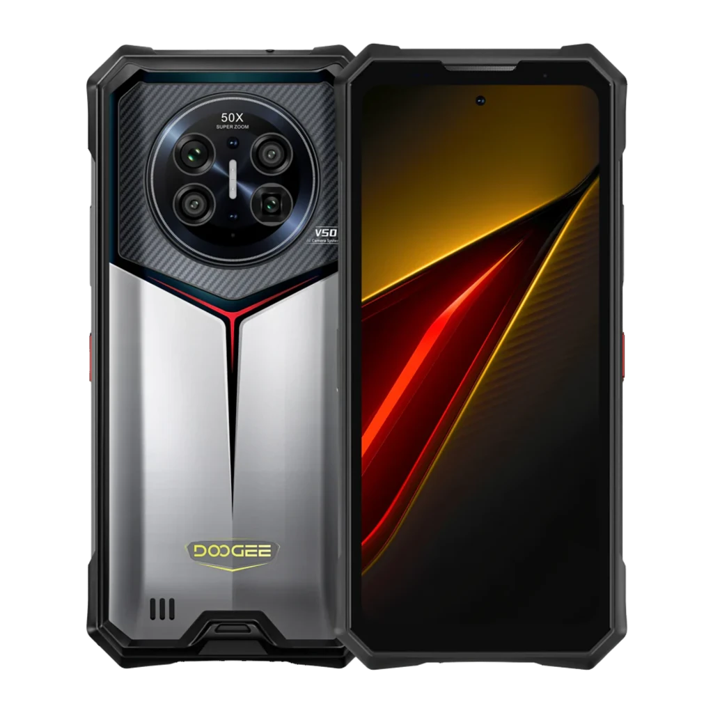 Doogee V50 5G Prateado 12 GB/256 GB Resistente IPS 120Hz 200MPs