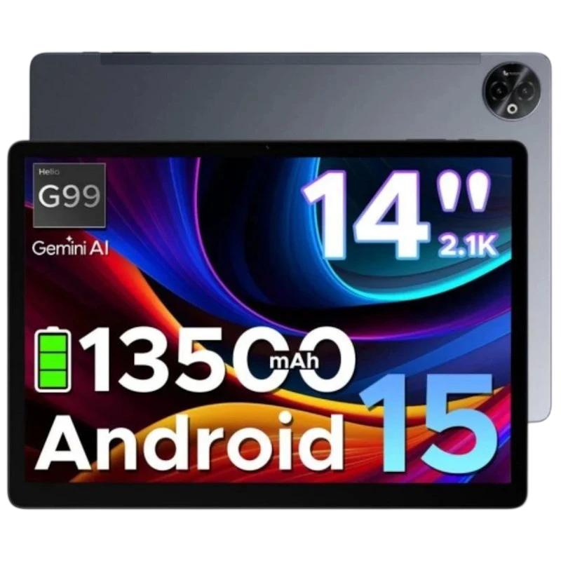 Doogee E3 Max 14 8GB/256GB WiFi+4G Cinzento