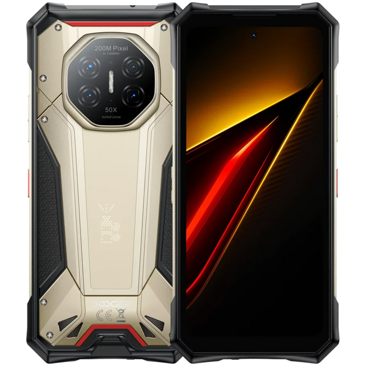 Doogee S300 Pro 512 GB Dourado Função PTT 16 GB de RAM Rugged