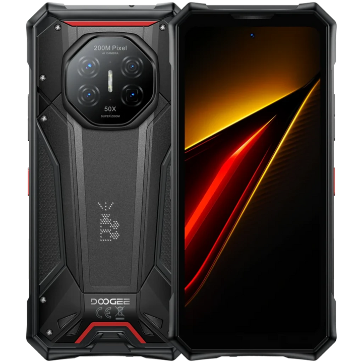 Doogee S300 Pro 512 GB Preto Processador MediaTek Dimensity 8300 16 GB de RAM Bateria de 11 000 mAh