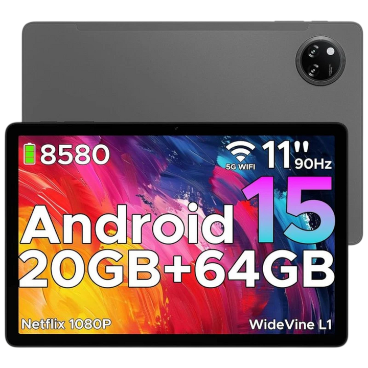 Doogee Tab A9+ 11 4 GB/64 GB WiFi Cinzento