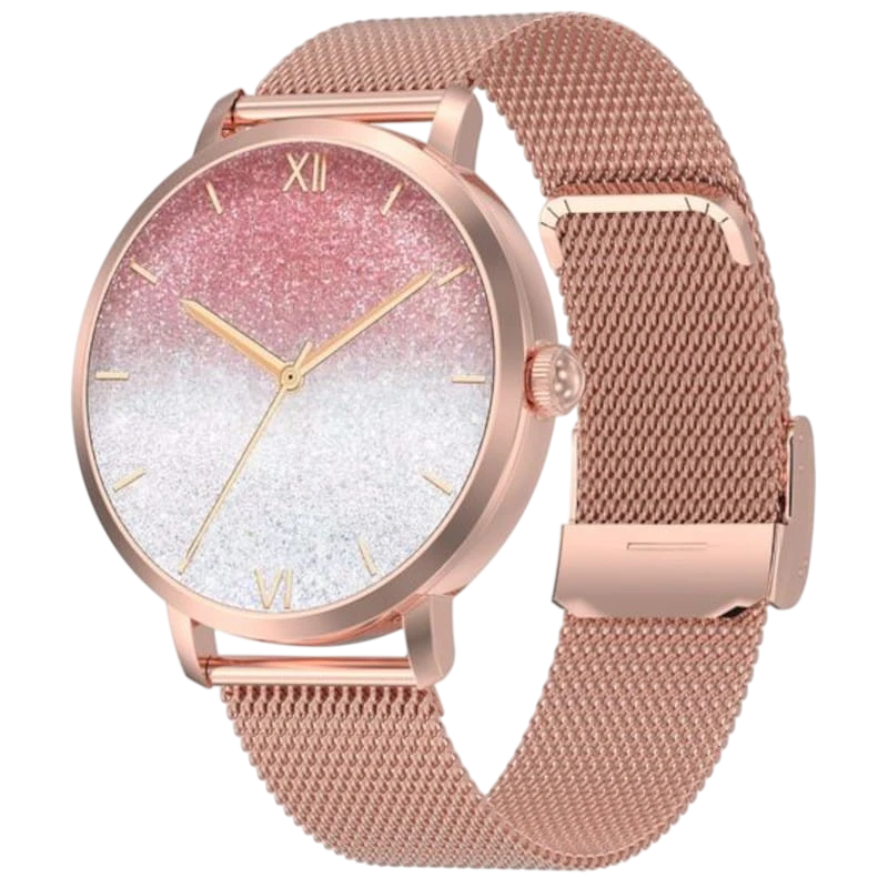 DT NO.1 DT S Dourado con Pulseira Metálica - Smartwatch