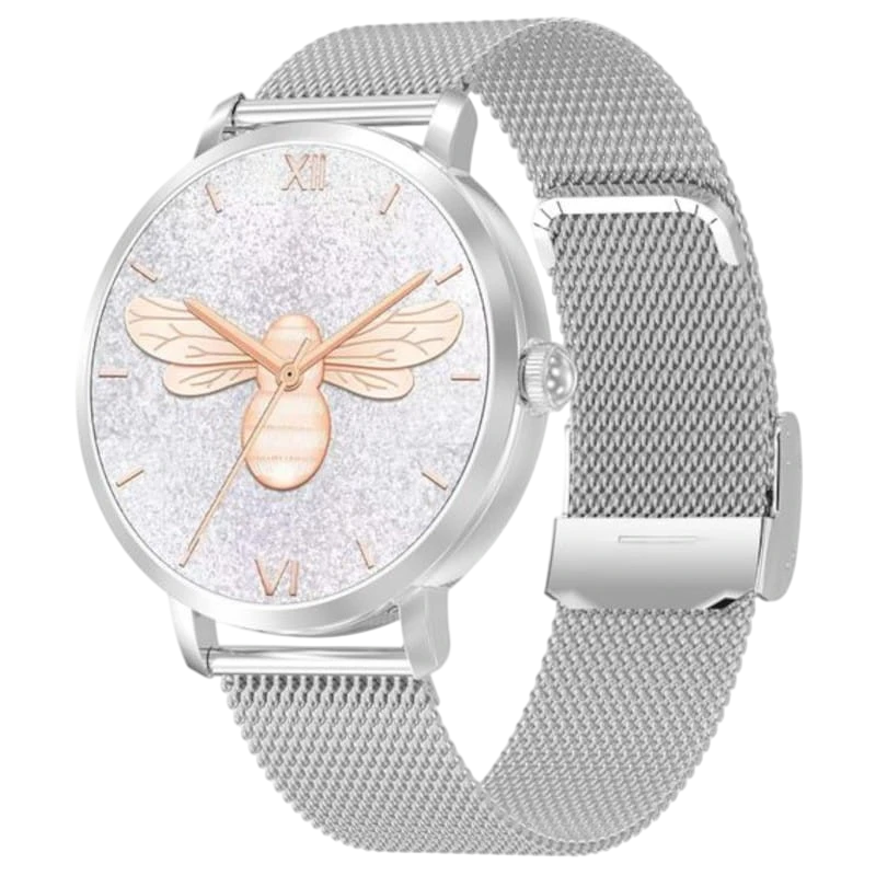 DT NO.1 DT S Prata con Pulseira Metálica - Relógio Inteligente
