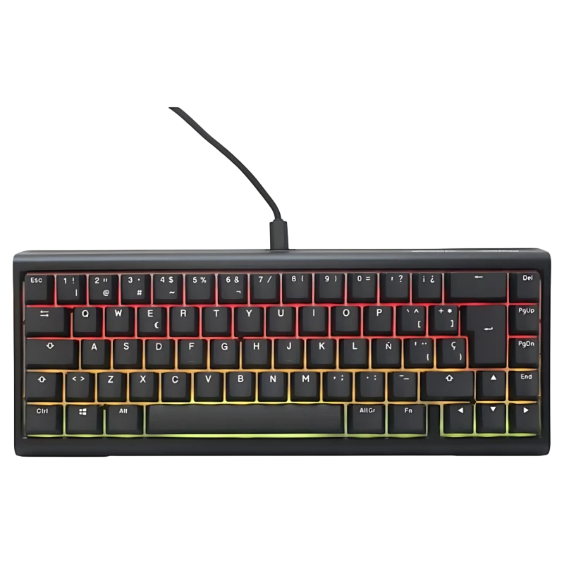 Ducky Tinker65 RGB MX-Brown Vermelho