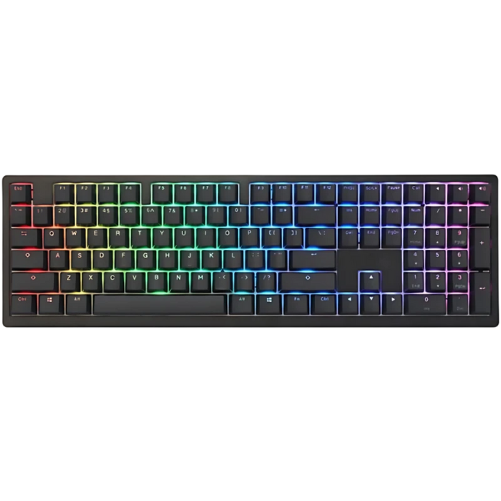 Ducky Zero 6108 Classic RGB Wireless MX2A-Red (ES)
