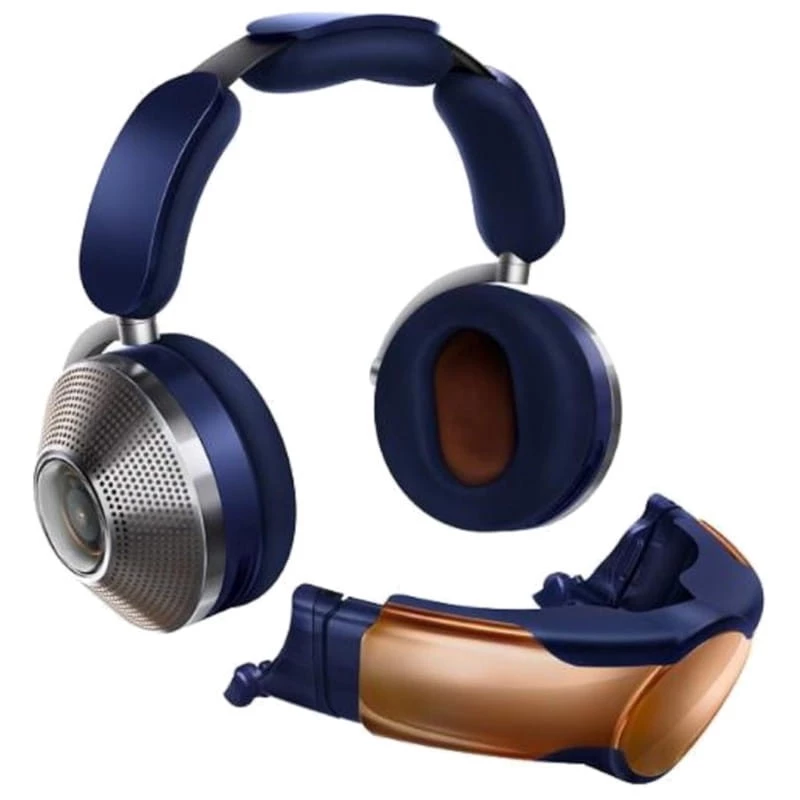 Dyson Zone Absolute+ ANC Visor Azul/Cobre