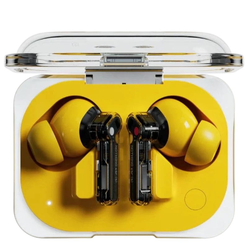 Nothing Ear (a) Yellow com cancelamento de ruído Bluetooth