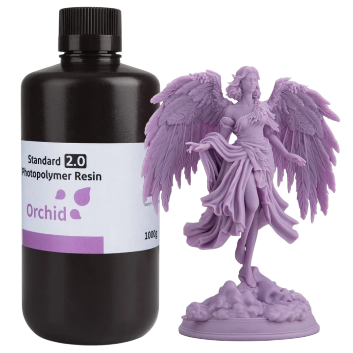 ELEGOO Standard Resin v2.0 Orchid Color para impressoras 3D de resina LCD - 1KG