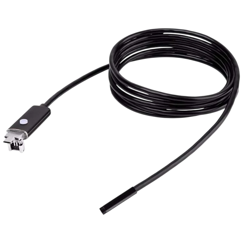 Endoscópio Digital para Smartphone 2 em 1 - 5.5mm/1 metro