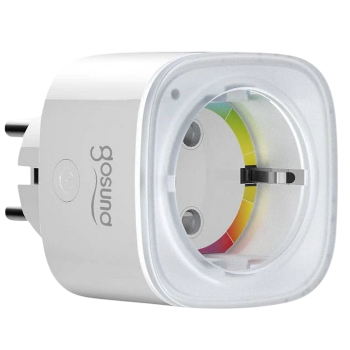 Gosund EP 8 3680 W 16 A Wi-Fi PC V0 Branco - Ficha inteligente
