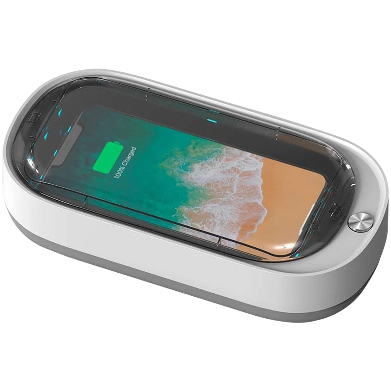 Esterilizador de Smartphone com Carregador Sem fio S100