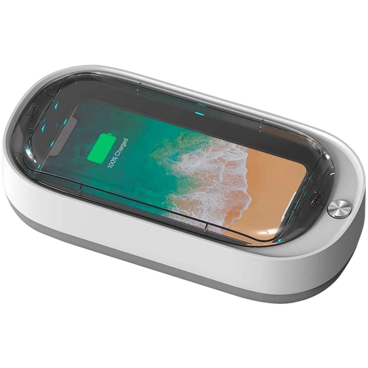 Esterilizador de Smartphone com Carregador Sem fio S100