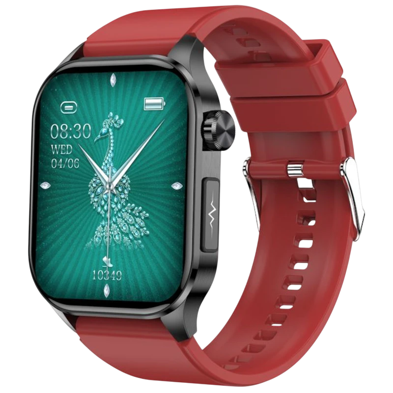 ET580 Vermelho Pulseira de Silicone