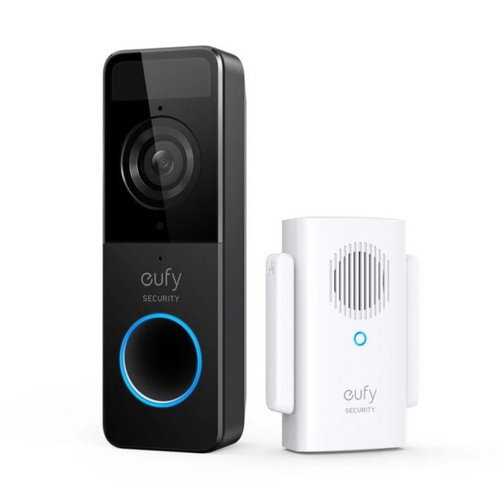 Videoporteiro inteligente Eufy Video Doorbell 1080p Preto