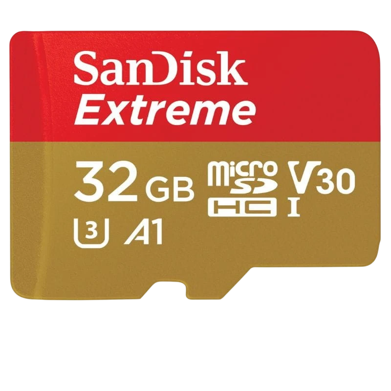 SanDisk Extreme UHS-I 32 GB U3 V30 A1 SDXC Amarelo / Vermelho