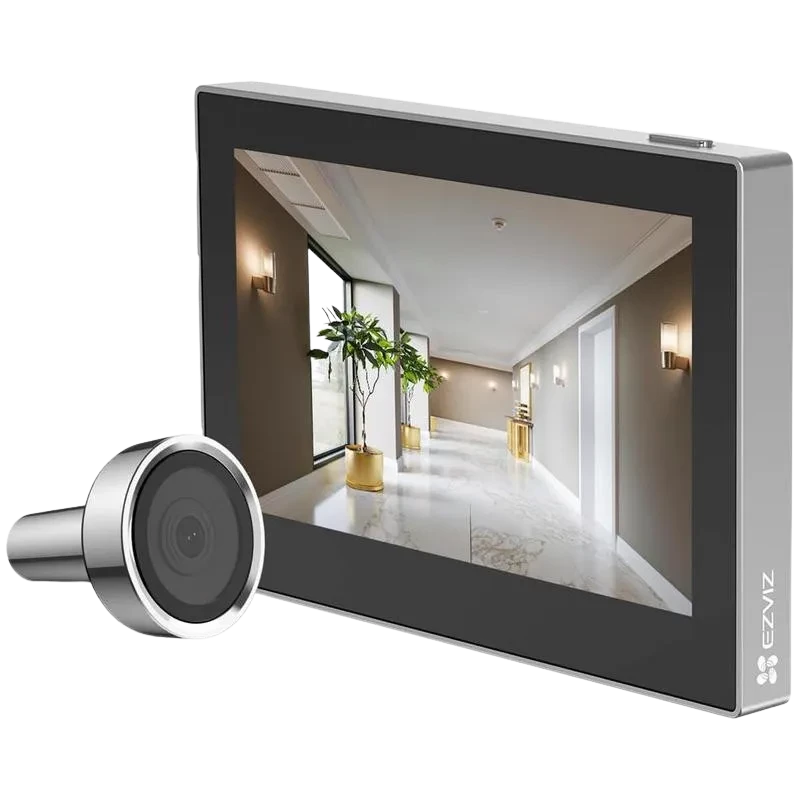 EZVIZ HP2 Olho mágico inteligente Wi-Fi com ecrã de 4,3"