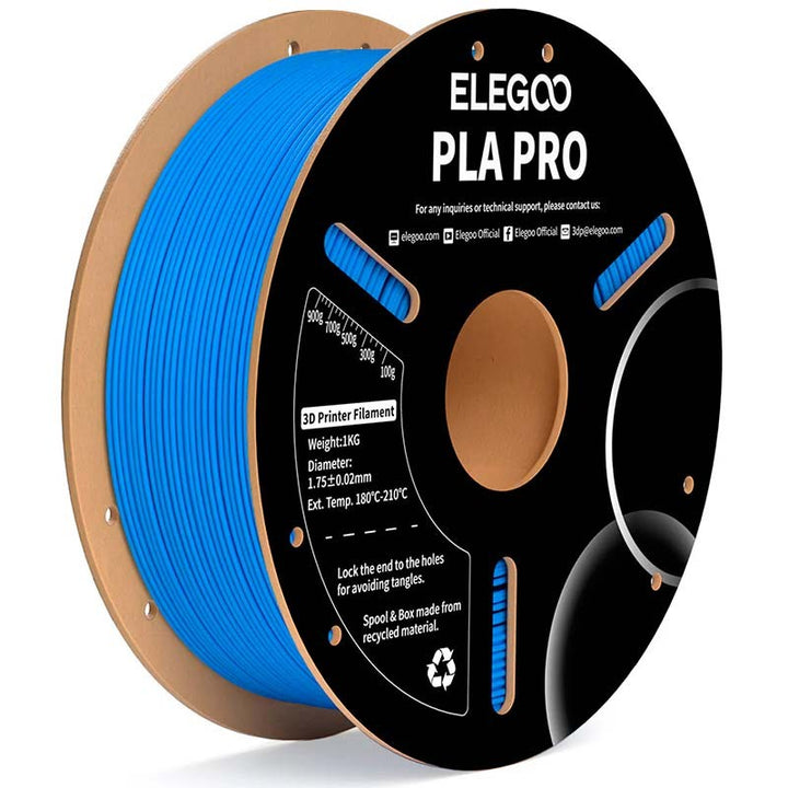 ELEGOO PLA PRO Azul Claro para Impressoras 3D FDM - Filamento 1.75mm Bobina de 1kg