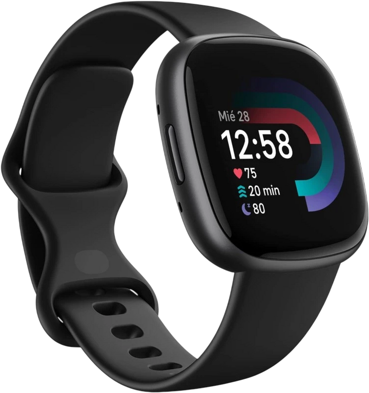 Fitbit Versa 4 Preto - Smartwatch com GPS