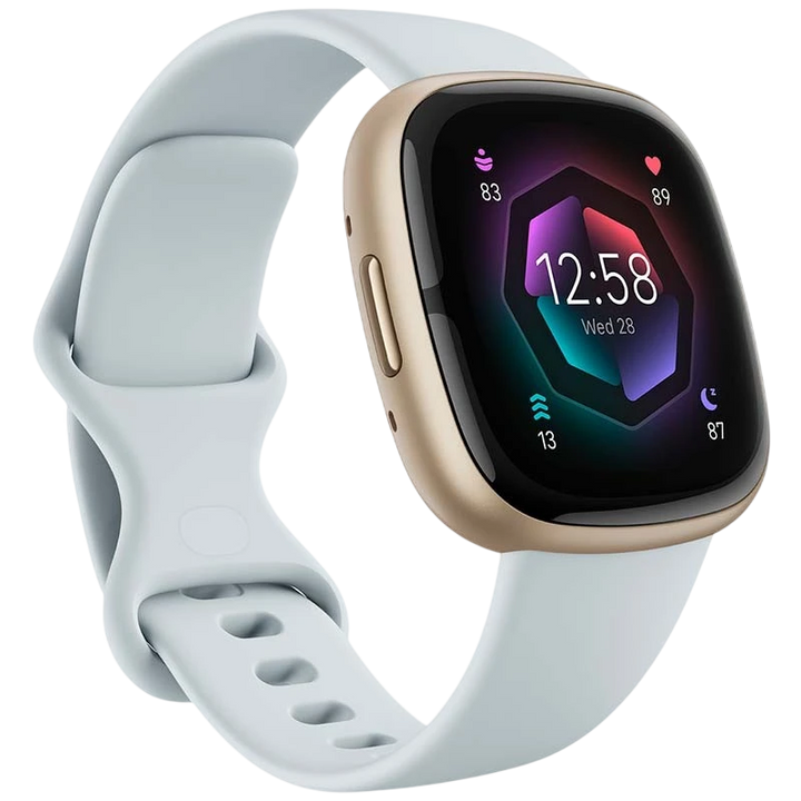 Fitbit Sense 2 Azul Neblina / Alumínio Dourado - Smartwatch