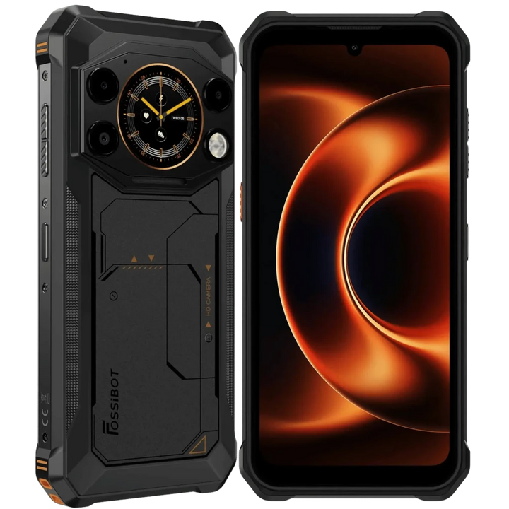 Fossibot F117 5G 256 GB Laranja 6,75" 120Hz  8 GB de RAM