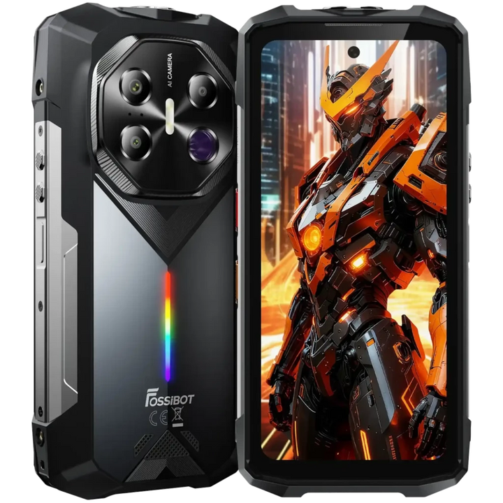Fossibot F113 256 GB Cinza Rugged 12 GB de RAM Câmara de visão noturna