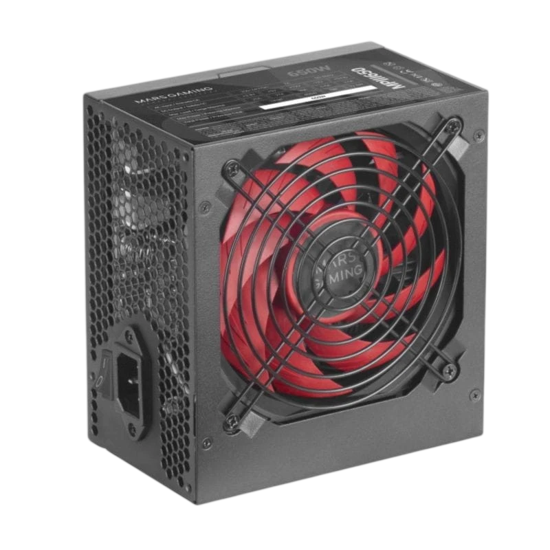 Fonte de alimentação Mars Gaming MPIII650 650W Preto