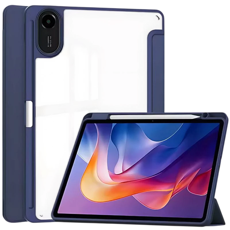 Capa Crystal Xiaomi Redmi Pad 2 Azul Escuro