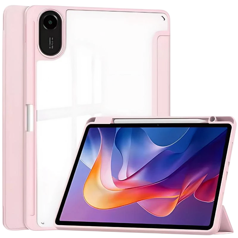 Capa Crystal Xiaomi Redmi Pad 2 Rosa