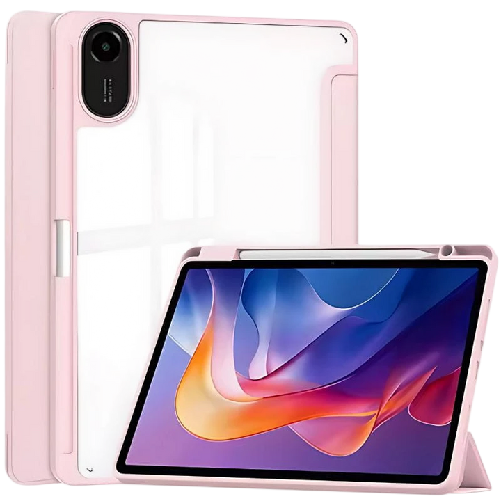 Capa Crystal Xiaomi Redmi Pad 2 Rosa