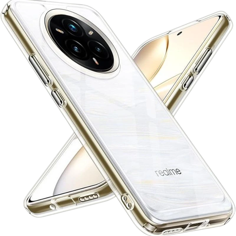 Capa de silicone reforçada Realme 14 Pro+