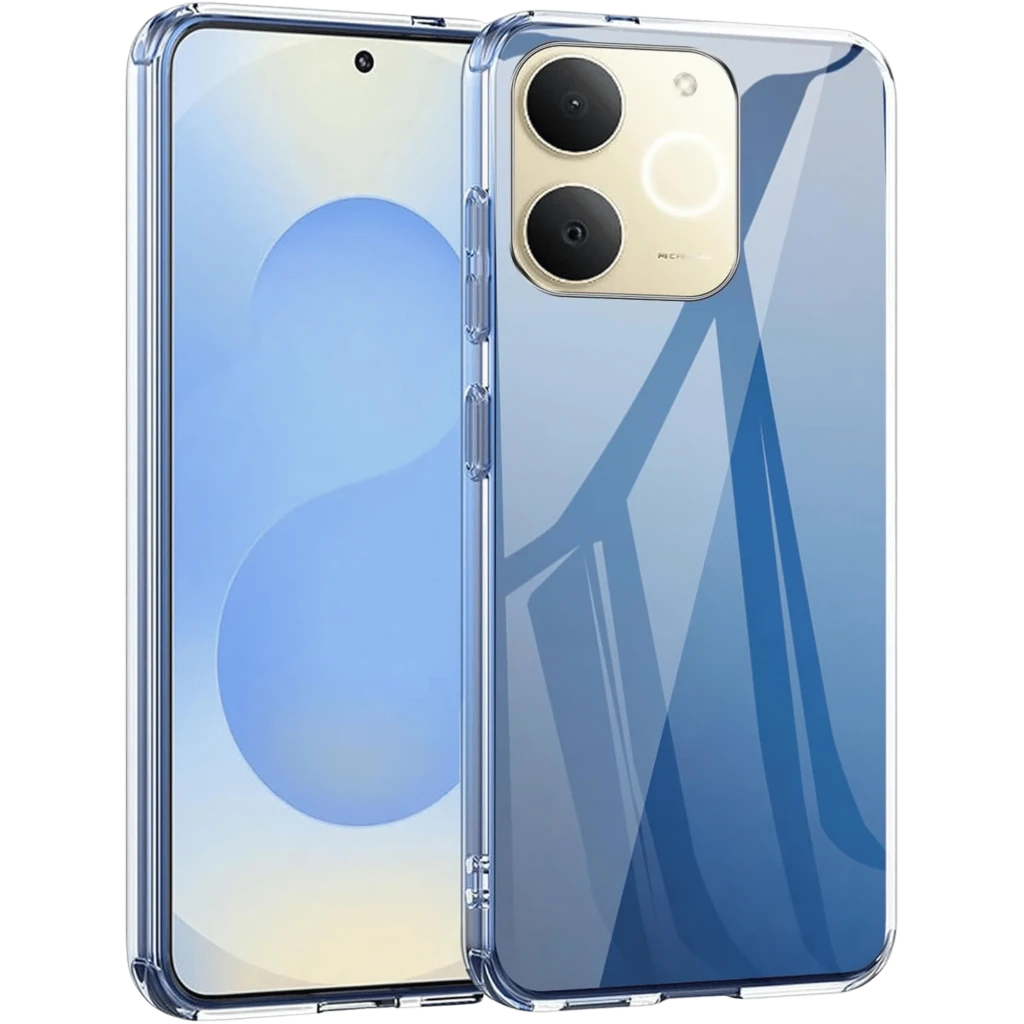 Capa de silicone reforçada Realme P4 Lite 4G