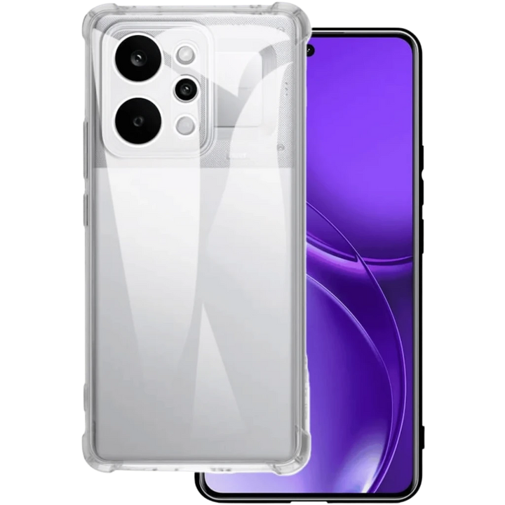 Capa de silicone reforçada para o Realme P4 Power