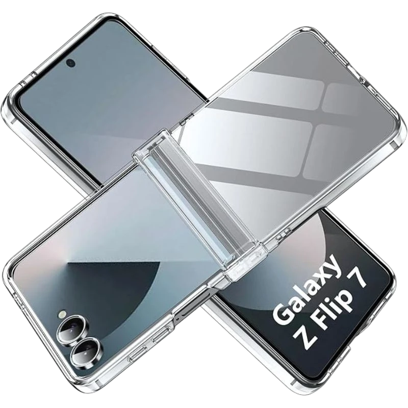 Capa de silicone reforçada para Samsung Galaxy Z Flip7