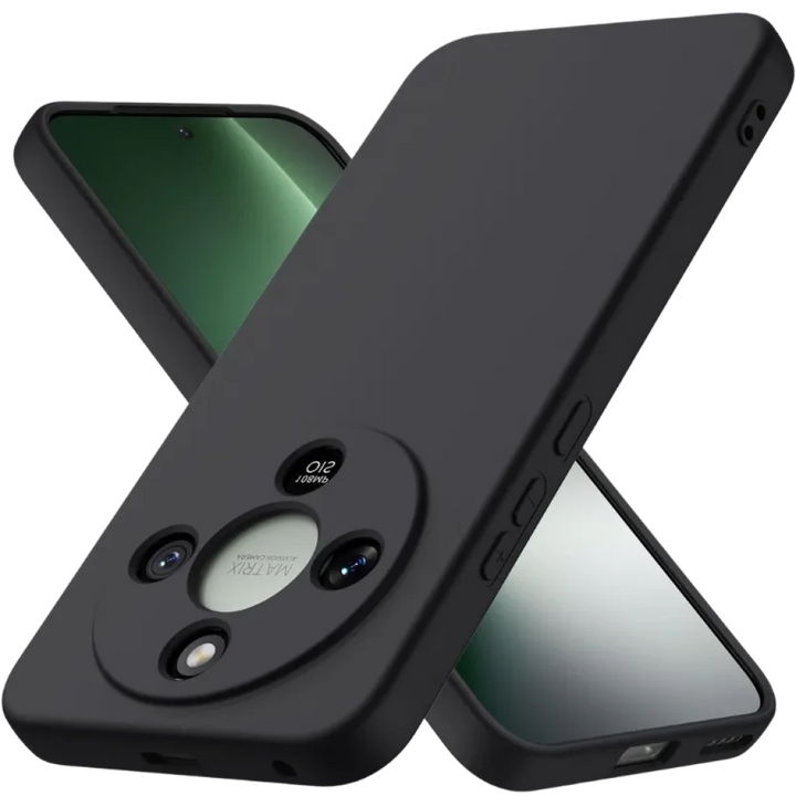 Capa Honor Magic8 Lite  5G Square Liquid Premium Preto