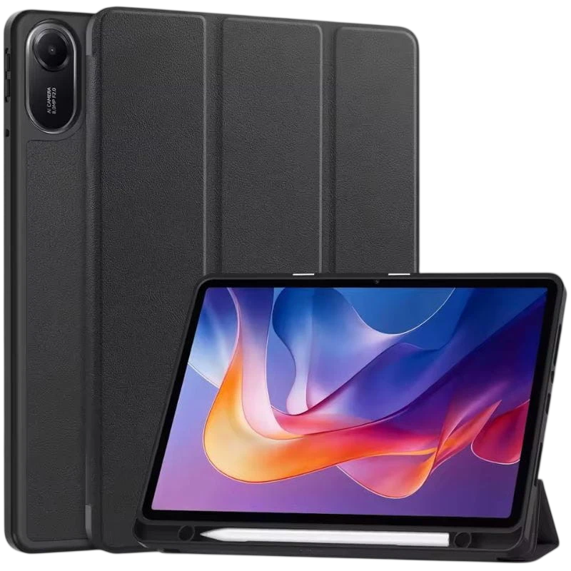 Capa Inteligente Xiaomi Redmi Pad 2 Pro com Suporte Preto