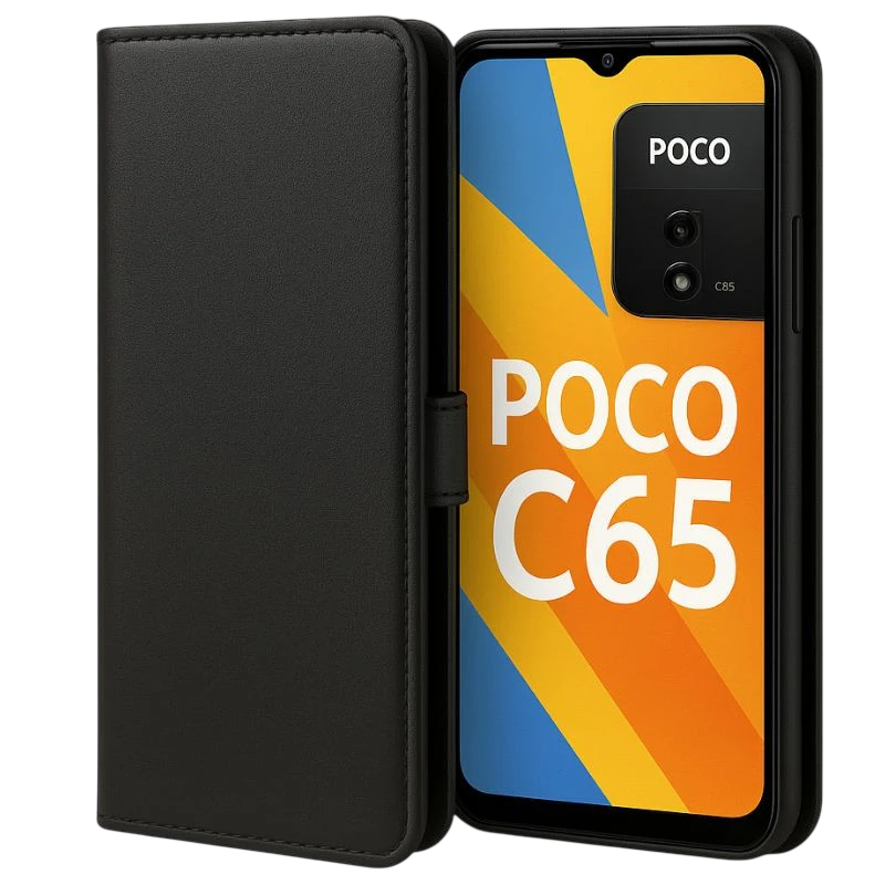 Funda libro 360º Protection Xiaomi Poco C85 Preto