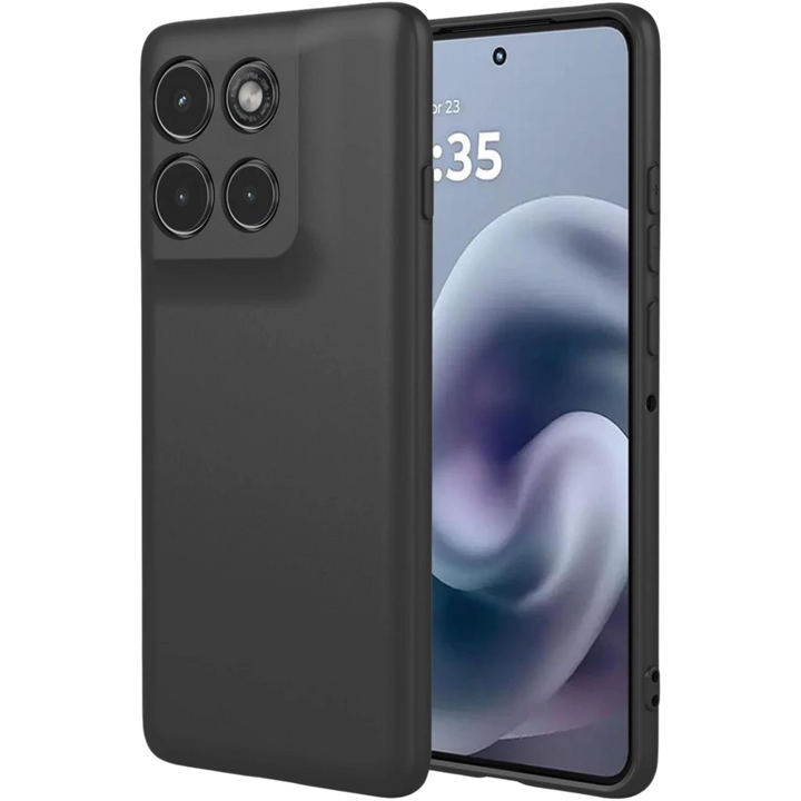 Capa Motorola  G77/G67 Square Liquid Premium Preto