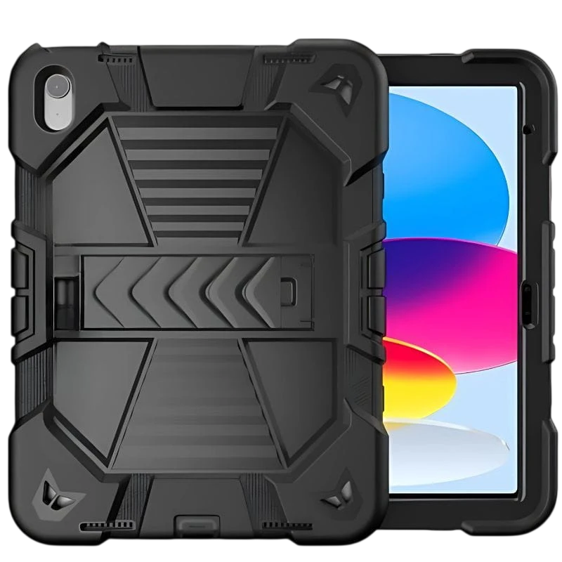 Capa Rugerizada para iPad 10.2 Preto