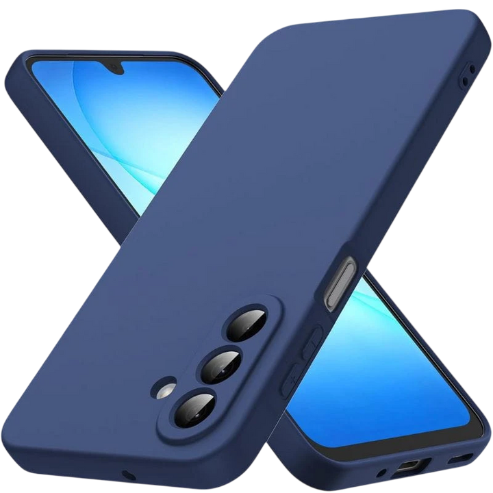 Capa Samsung Galaxy A17 Square Liquid Premium Azul