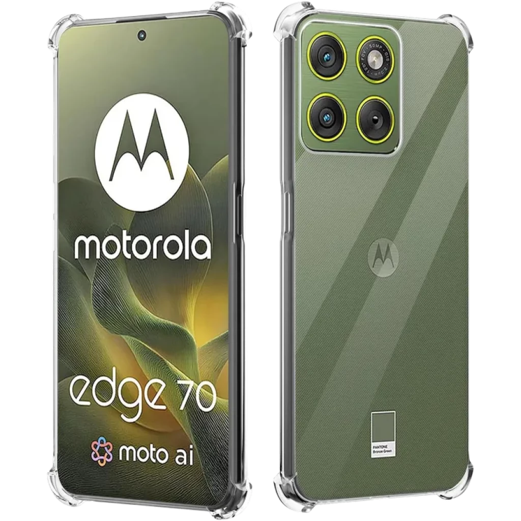 Capa de silicone Reinforced Motorola Edge 70