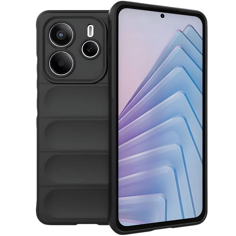 Capa de silicone Wave Redmi Note 14 5G Preto