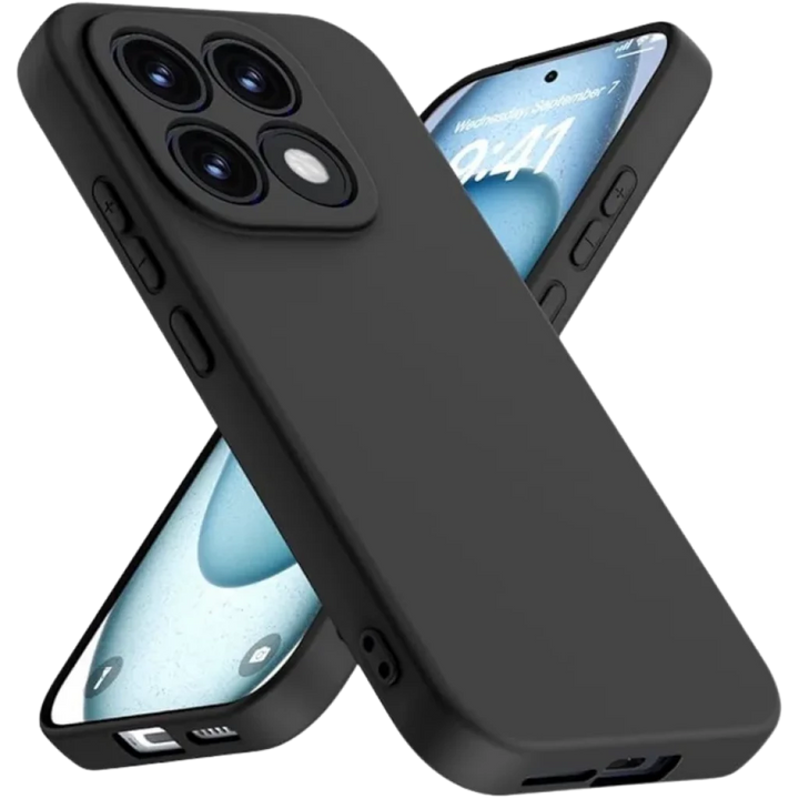 Capa Xiaomi 17 Square Liquid Premium Preto