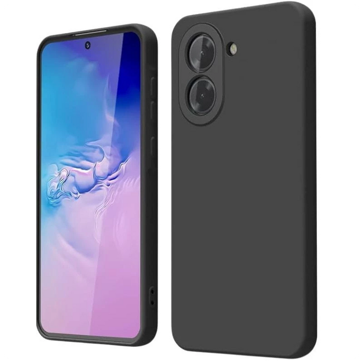 Capa Xiaomi Poco C71 Square Liquid Premium Preto