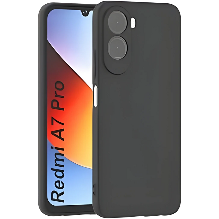 Capa Xiaomi Redmi A7 Pro / Xiaomi Poco C81 Pro Square Liquid Premium Preto