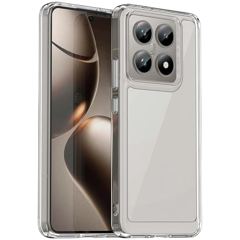 Capa Antichoques Premium para Xiaomi 14T Pro 5G Acrílico Anti-Amarelo Transparente
