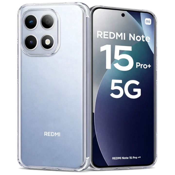 Capa protetora premium para Xiaomi Redmi Note 15 Pro Plus