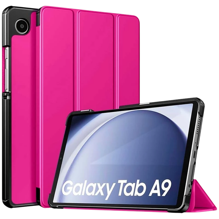 Capa Inteligente Samsung Galaxy Tab A9 com Suporte Roxo