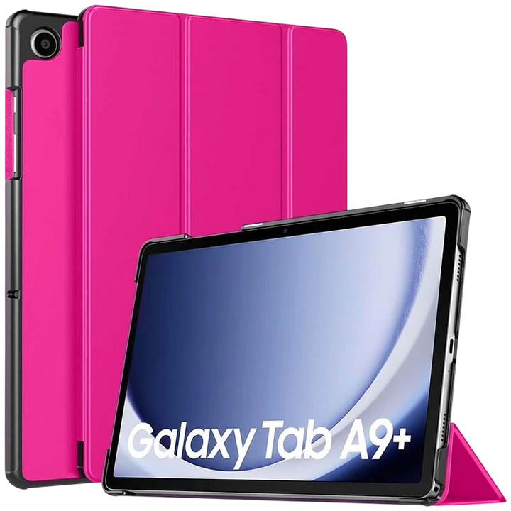 Capa Inteligente Samsung Galaxy Tab A9+ com Suporte Roxo